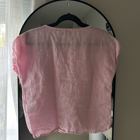 L.L.Bean Linen Pocket Tee - Picture 4 of 4